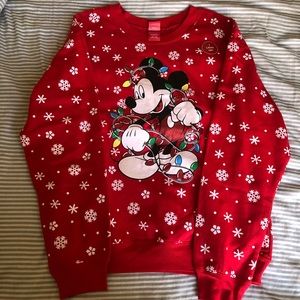 Mickey Mouse light up Christmas sweater